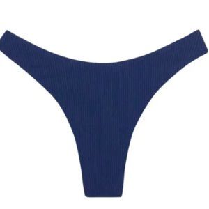 Monday Swimwear Byron Bottom - Navy Rib VV (14-16)